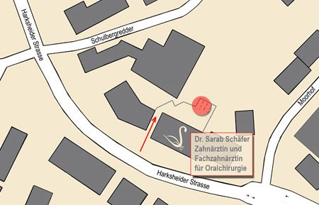 Praxiseigene Parkplätze